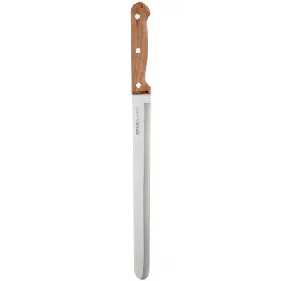 Obrázok produktu pre NAVA kuchynský nôž oceľový nôž TERRESTRIAL na krájanie tort koláčov šunky dlhý 36 cm