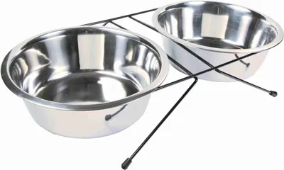 Produktbild von TRIXIE Napf-Set - diverse - 2 × 2,8 l/ø 24 cm/52 × 11 × 30 cm