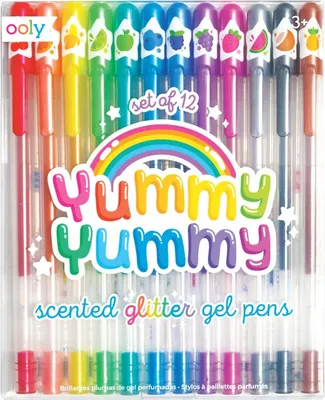 Immagine prodotto di Penne gel profumate con glitter