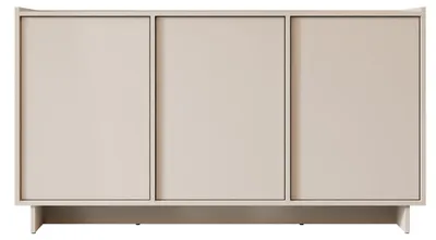 Produktbild von MIRJAN24 Türkommode Yasumi K147, Stilvoll Wohnzimmer, Kommode mit drei Drehtüren (Farbe: Cashmere)