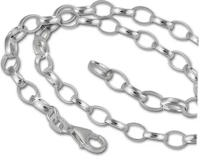 Produktbild von SilberDream Charmskette 100cm 925 Sterling Silber Charms Halsschmuck FC0127