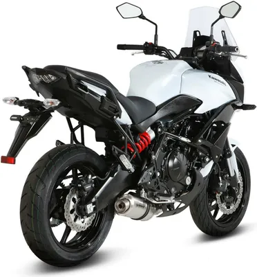 Immagine prodotto di Marmitta completa MIVV Oval in acciaio inox per KAWASAKI versys 650