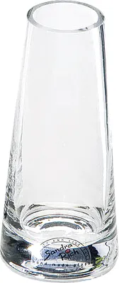 Produktbild von Sandra Rich 865-12 Solo Mini Glas Vase Ø 3,5 cm, Höhe 12 cm, konisch, klar (1 Stück)