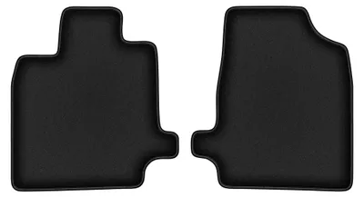 Produktbild von Velours-Fußmatten Vorne für Leapmotor T03 2023- (Hatchback 5 drzwi) – 2-tlg, Schwarz, passgenau – Wielganizator DURBAN