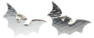 Produktbild von Fledermaus Ohrstecker Stecker Miniblings Fledertiere Vampire Flughund Versilbert