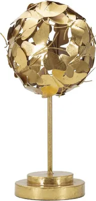 Image de Mauro Ferretti Sculpture Butterfly Ø 19,5x40,5 cm or