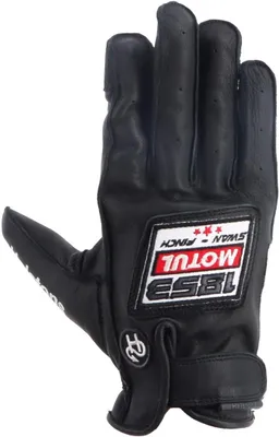 Productafbeelding van Helstons Motul 1853 zomer motorhandschoenen, zwart, maat 8