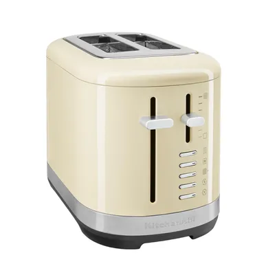 Produktbild von KitchenAid 5KMT2109EAC 7 2 Scheibe(n) 980 W Schwarz, Cremefarben, Edelstahl