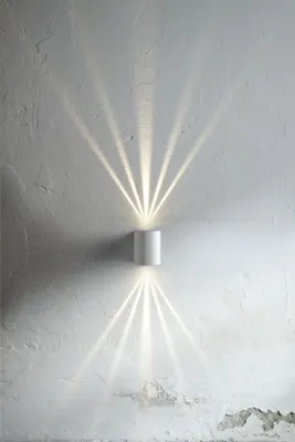 Produktbild von Nordlux Wandlampe Canto, Weiß, Ip44, 77571001