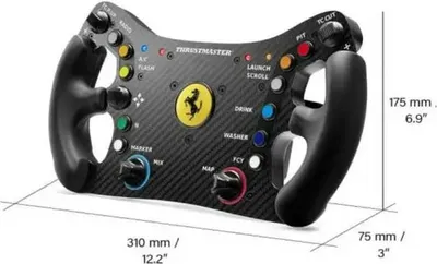 Immagine prodotto di ThrustMaster AddOn Thrustm. Ferrari F488 GT3 Volante KON/PC al dettaglio - Volante - Mouse wheel