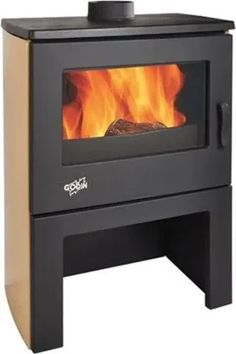 Image de Poêle à bois fonte 8kw - Godin - 363113SAHARA - chinon2
