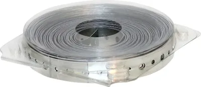 Produktbild von BKshop | Lochband - Montageband - 19 x 0,7 mm - 10 m Rolle - Stahl verzinkt