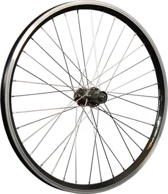 Produktbild von 24 Zoll Hinterrad Hohlkammerfelge Dynamic 4 Shimano FH-QC300 Disc Nabe schwarz