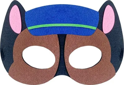 Immagine prodotto di Maschera in feltro Paw Patrol Chase 18x12 cm 1 pz.
