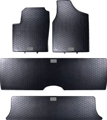 Produktbild von Z542265 GummiFußmatten passend für VW SHARAN I (1995-2010) 7sitzer