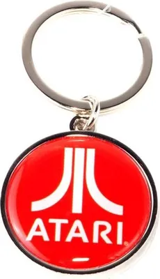 Image de Difuzed - Porte-clés - Logo Atari (métal) Pendentif Keychain