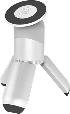 Produktbild von stm goods, Magnetisches MagPod Stativ mit Halter für iPhone MagSafe, Weiß / Schwarz