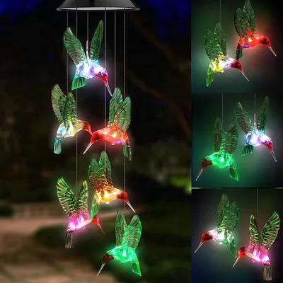 Obrázok produktu pre Osvetlená zvonkohra kolibrík