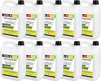 Produktbild von Tiefgrund Universal 50L Grundierung Haftgrund Tiefengrund Wand Boden LF Innen Außen LEVEL+ RM04