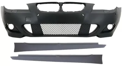 Productafbeelding van Stootstrips en zijschermen voor BMW 5-serie E60 E61, niet-LCI model, bouwjaar 03-07, met M-Technik design.