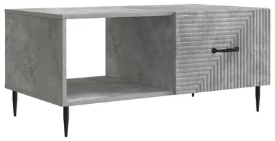 Produktbild von vidaXL Couchtisch Betongrau 90 x 50 x 40 cm Holzwerkstoff
