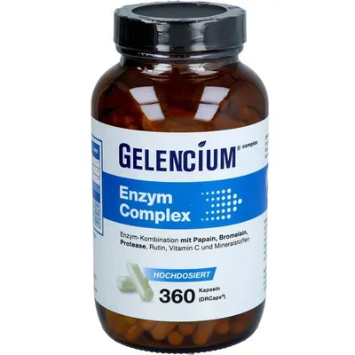 Obrázok produktu pre Gelencium Enzyme Complex vysoká dávka s bromelaínom v kapsuliach. 360 ks