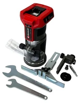 Image de Einhell TP-ET 18 Li fraiseuse de chant sans fil 18 V 6 / 8 mm Brushless ( 4350412 ) Solo - sans batterie, sans chargeur