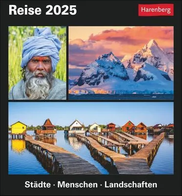 Produktbild von Reise Tagesabreißkalender 2025 - Kulturkalender - Städte, Menschen, Landschaften