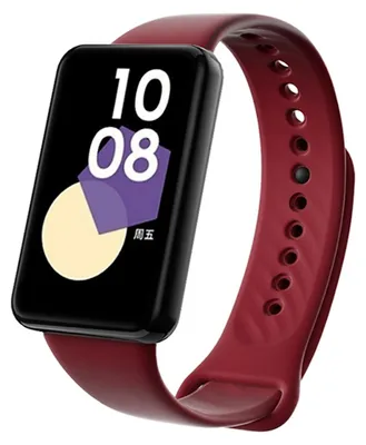 Immagine prodotto di Per Honor Band 9 TPU di alta qualità con fibbia nera Watch sostituzione braccio banda rosso vino