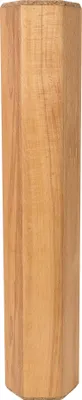 Produktbild von SELA Majesty Klangstab aus gedämpftem Buchenholz, 52 cm, modernes sechseckiges Design, für Klangtherapie