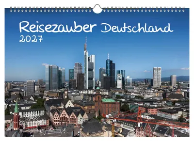 Produktbild von Reisezauber Deutschland DIN A3 Kalender für 2027 Städte - Seelenzauber