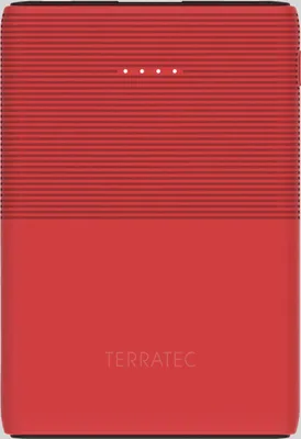 Produktbild von TERRATEC Powerbank P50 Pocket Poppy Red 5.000mAh