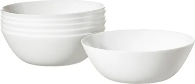 Immagine prodotto di Ritzenhoff & Breker ciotola fresca Ø 16 cm bianco Set di 6 Vetro opalino Adatto al microonde