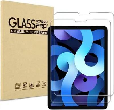 Image de Verre trempé pour iPad AIR 5 / iPad AIR 4 [2 pièces] Protection d'écran Screen Protector Film Anti-Rayures Glas Resistant Phonillico®