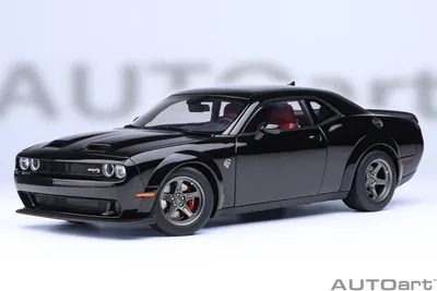 Produktbild von Autoart 71765 - 1/18 Dodge Challenger SRT Superstock 2023 (Pitch Black) - Neu