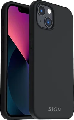 Produktbild von Liquid Silikonhülle für iPhone 14 Plus - Schwarz