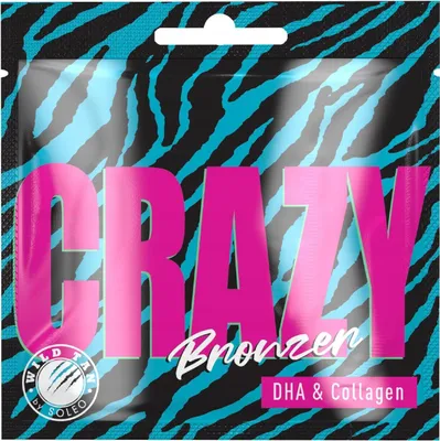 Productafbeelding van Wild Tan Crazy Bronzer bruiningslotion met DHA en collageen 15 ml