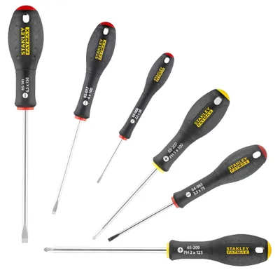 Immagine prodotto di 7 Piece Screwdriver Set - STANLEY FATMAX - FMHT0-62627 - Electrician + Mechanic + Phillips