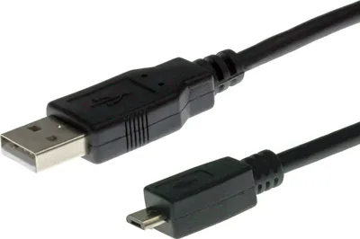 Produktbild von Transmedia Verbindungskabel; USB Typ A Stecker - Micro USB B Stecker 1,0 m, C 250-1
