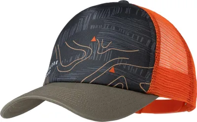 Produktbild von Buff Trucker Cap Youth Kinder Klassiker-Kappe Orange/Grau/Kaki (Suber Multi), 135772-555 - Gr. One Size Kids