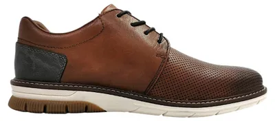 Imagen del producto de Zapatos de hombre Rieker, tipo zapatos de vestir, color marrón, para uso casual