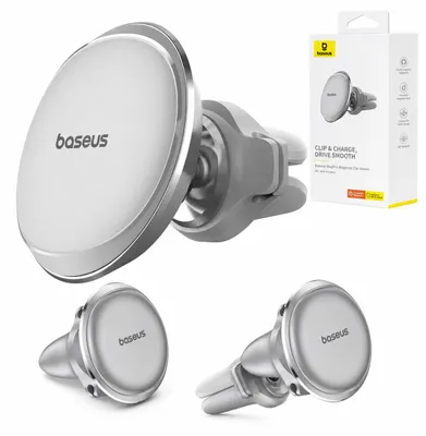 Zdjęcie produktu dla Baseus C40141201S13-00, Telefon komórkowy/Smartfon, Uchwyt pasywny, Samochód, Srebrny