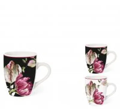 Immagine prodotto di H&H set 12 Mug Bouquet in porcellana cc 280
