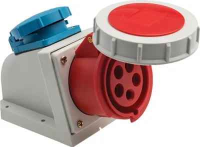 Produktbild von Kombi-Steckdose 16A 5p 250VZ IP67