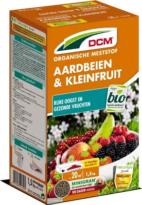 Produktbild von Dünger Erdbeeren & Kleinfrüchte 1,5 kg im Karton - Dcm