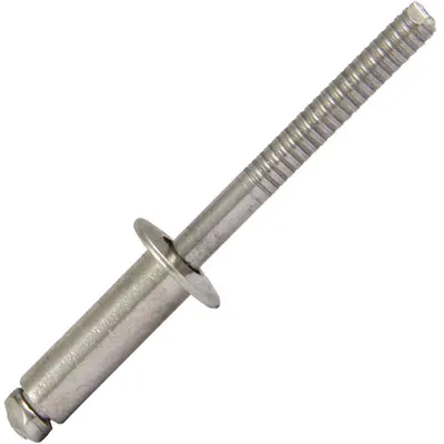 Produktbild von AG-BOX Blindnieten 5,0x20 mm mit Flachkopf DIN 7337 Edelstahl A2, 100 Stück