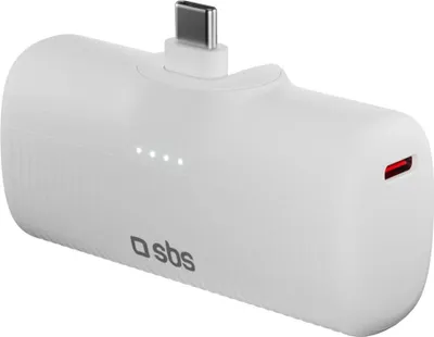 Zdjęcie produktu dla SBS TEBB5000PLUGWGRS, 5000 mAh, Biały