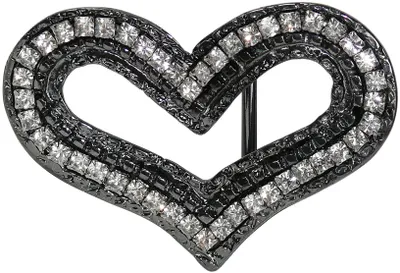 Produktbild von Herz Buckle mit Strass Steinen