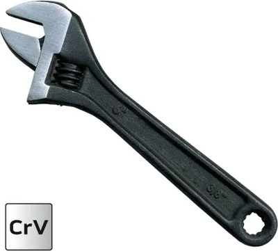 Produktbild von Rollgabelschlüssel 150 mm, Bereich 0-20 mm