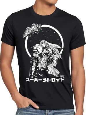 Produktbild von A.N.T. Samus Return Herren T-Shirt nerd gamer snes geek